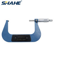 Shahe-micrômetro elétrico, dispositivo de medição da precisão, calibre mecânico, 0.01mm, 100-125mm 2024 - compre barato