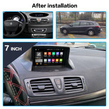 Автомобильный мультимедийный DVD-плеер для Renault Megane 3 Fluen, Android 10,0, 4 + 128G экран, GPS-навигация, автомобильное аудио, радио, стерео, головное устройство 2024 - купить недорого