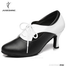 Girls Dance Shoes Salsa Dance Shoes Women Jazz Dance Shoes  Tango shoes Close Toe JuseDanc 2024 - buy cheap