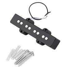 Pro Electric Bass Open Type Noiseless Bridge Pickup For 4 String Jazz Bass Jb Style,Black 92x18.m 2024 - buy cheap