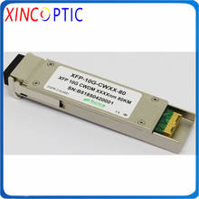 10G XFP+ DWDM 40KM 80KM C-Band Module,10Gb/s Mini-GBIC 10G SFP+ 40km DOM C-Band  10GBASE-ER LC DWDM XFP+ Transceiver Module 2024 - buy cheap