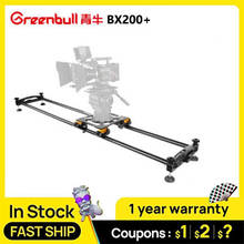 Greenbull-deslizador de cámara de película BX200, Kit deslizante de aluminio de 100mm para vídeo, pista de plataforma rodante, carga de 50kg para RED ARRI 2024 - compra barato