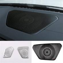 Metal Decoration For BMW 3 series G20 G28 2019-21 Car Dashboard Horn A Column Loudspeaker Cover Net Trim Sequin LHD Sticker 2024 - buy cheap