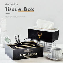 Elk Decorative Tissue Boxes Creativity Car Tissues Holder Kitchen Paper Towel Hotel Restaurant Dining Desktop Napkin Dispenser 2024 - buy cheap