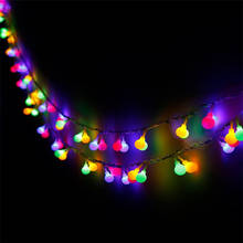Guirnalda de bolas LED para decoración del hogar, guirnalda de luces de 10m/20m/30m/50/100m para boda, fiesta de Navidad, cumpleaños y vacaciones 2024 - compra barato