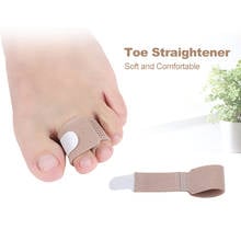 New Toe Finger Straightener Hammer Toe Tape Bandage Hammer Toe Hallux Valgus Corrector Toe Separator Splint Wraps Foot Stretcher 2024 - buy cheap