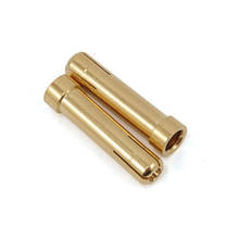 Conector de plugue banhado a ouro, conector redutor de bala de 5mm para 4mm para rc bateria esc carro 2024 - compre barato