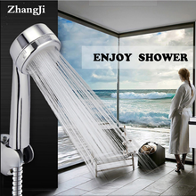Zhang Ji Hot Patented Efficient High Pressure Shower Head Water Saving Massage Nozzle Rainfall Bathroom Handheld Shower Head 2024 - buy cheap