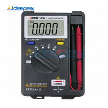 VC921 Mini Digital Multimeter AD/DC Pocket Digital Multimeter Voltmeter Ammeter Resistance Capacitance Frequency Tester Meter 2024 - buy cheap