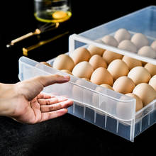 Refrigerator Egg Storage Box Drawer-Type Fresh-Keeping Egg Storage Box Egg Storage Box Rack Kitchen 2024 - buy cheap