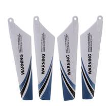 Syma 4pcs spare blades for helicopter rotor rc S107, Blue 2024 - buy cheap