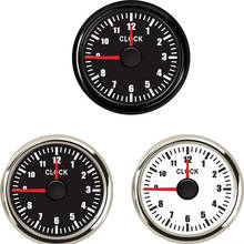 Medidor de relógio de retroiluminação vermelha, 0 a 12 horas, para carro, barco, medidor de hora, apto para 9 ~ 32v 2024 - compre barato
