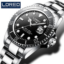 LOREO Automatic Mechanical Watches Men Diving 200M Sport Luxury Brand Men's Watches Sapphire Wrist watch Male Clock Relogio 2024 - buy cheap