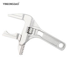 Multi-function Handle Universal Wrench Large Opening Bathroom Wrench Screw Key Nut Wrench Adjustable Aluminum Alloy Repair Tool 2024 - buy cheap