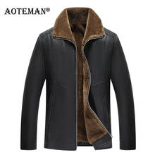 Mulheres jaquetas de lã plutônio couro quente casacos de negócios outwears roupas de marca masculina casual sólido grosso masculino jaqueta vintage lm034 2024 - compre barato