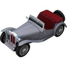 MG TC DIY 3D Paper Card Model Building Sets Construction Toys Educational Toys Vehicle Model 2024 - buy cheap