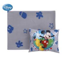 Cobertor da disney com mickey mouse e elsa anna, frozen 2, super macio para crianças pequenas, 102x132cm e travesseiro 32x26cm 2024 - compre barato