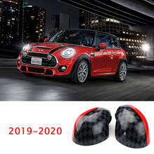 For 2019 2020 New MINI ONE COOPER S F54 F55 F56 F60 Rear-view mirror housing Reversing mirror shell decorative protective cover 2024 - buy cheap