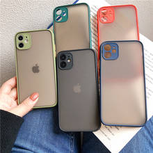 Camera Protection Matte Translucent Silicone Case For iPhone 13 12 11 Pro Max XS MAX XR 8 7 Plus Dustproof Shockproof Back Cover 2024 - buy cheap