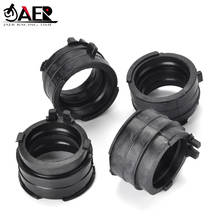 4 PCS Motorcycle Carburetor Adapter Inlet Intake Pipe For Honda CBR400 NC23 CBR 400 NC29 CB-1 CB400F 2024 - buy cheap