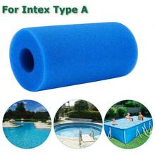 Cartucho de espuma de filtro para piscina, accesorio reutilizable para Intex tipo A, 20x10cm 2024 - compra barato