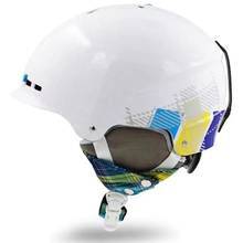 Розовый лыжный шлем для взрослых женщин и мужчин интегрированный лыжный шлем скейтборд лыжный сноуборд шлем Снежный шлем безопасности 55-63 см 2024 - купить недорого
