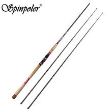 Spinpoler 2.4m XH/H Action Spinning Rod Heavy Graphite Portable Boat Spin Fishing Rod Lure Weight 25-50g Line Weight 25-50LB 2024 - buy cheap