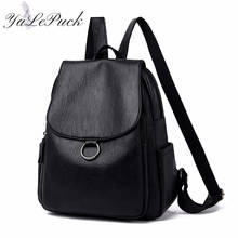 Novo couro feminino mochila designer sacos de ombro para as mulheres volta pacote sacos de escola moda para meninas adolescentes mochila feminina 2024 - compre barato