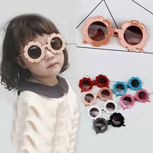 Gafas de sol redondas con montura de girasol para niños, anteojos de sol con protección UV400, Anti-UV, reflectantes, accesorios para exteriores 2024 - compra barato