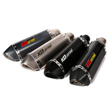 Universal 38-51 mm Motorcycle Exhaust Muffler Pipe Dirt Bike ATV Escape Removable DB Killer for CBR500R RC390 Z400 FZ6 GSR400 2024 - buy cheap