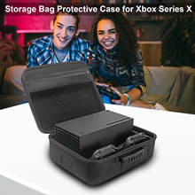 For Xbox Series X Game Console & Controller Large Carrying Case Travel Storage Bag Shockproof Dustproof Portable Hard Shell Box 2024 - buy cheap