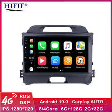 4G+64G Android 10 DSP Car Radio Multimedia Video Player Navigation GPS 2 din For KIA Sportage 3 4 2010-2015 no dvd 2024 - buy cheap