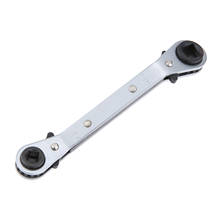 1Pc 4 Size Refrigeration Valve Ratchet Wrench Steel Offset Service Wrench 3/16" 1/4" 5/16" 3/8" Universal Repair Hand Tools 2024 - buy cheap