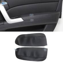 For Acura RDX 2007 2008 2009 2010 2011 2012 2pcs Car Microfiber Leather Front Door Armrest Panel Cover Protective Trim 2024 - buy cheap