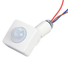 Sensor infravermelho sensor detector de corpo humano, mini interruptor de sensor de movimento para lâmpada holofote de teto led interno 110v-240v 2024 - compre barato