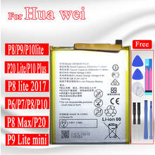 For HuaWei Phone Battery HB366481ECW for Huawei P20 Lite P9 / Honor 8 / P8 Lite 2017 / P10 / P9 Lite / G9 / Honor 5C Akku + Tool 2024 - buy cheap