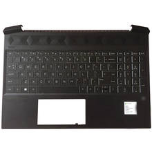 95% NEW Original Laptop Palmrest Upper Case US Backlit Keyboard For HP Pavilion Gaming 15-EC 15-ec0000 L72598-001 2024 - buy cheap