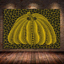 Yayoi Kusama Purple Pumpkin Canvas Painting Abstract Posters And Prints Wall Art Pictures For Living Room Home Decor Unframed 2024 - buy cheap