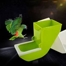 Bird Feeder Automatic Parrot Feeder Cage Accessories Pigeon Seed Food Container 2024 - buy cheap