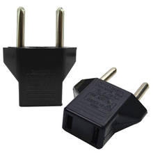 1pcs EU To US Euro Europe Plug Power Plug Converter Travel Adapter EU To US Adapter Electrical Socket Charger Adapter Travel Plu 2024 - buy cheap
