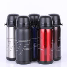 800ML Thermo Stainless Steel Insulation Pot Portable Travel Kettle Tea Thermal Bottle Outdoor Sports Vacuum Flask Double Lid Cup 2024 - buy cheap
