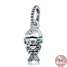 Pingente de prata esterlina 2021, pulseira original para mulheres, aniversário, moda, joia, 925 2024 - compre barato