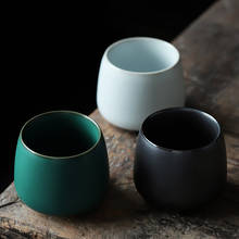 Japanese Big Tea Cup Creative Teacup Ceramic Art Cup Office Master Small Tea Bowl Drinkware Teaware Home Decor Drinkware 2024 - buy cheap
