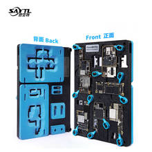 Qianli-accesorio de placa base 6 en 1, plataforma de reparación de Marco medio para iphone X, XS, MAX, 11, 11pro/Max, herramienta de reparación BGA 2024 - compra barato