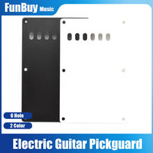6 Hole FD Electric Guitar Back Plate Tremolo Pickguard Cover Holder for FD ST Style Electric Guitar Accessories 2024 - buy cheap