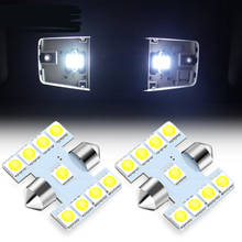 Luz LED de lectura para coche, lámpara C5W Forester para Subaru Impreza Legacy Outback STi WRX XV, 2 uds. 2024 - compra barato