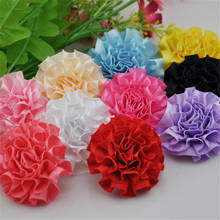 10pcs New Ribbon Flowers Bows Sewing Appliques Craft Wedding Decoration B150 2024 - buy cheap