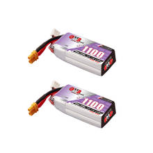 2PCS Gaoneng GNB 1100mAh 2S 7.6V 60C/120C 2S1P LiHV Battery XT30 Plug For FPV Racing Drone 4 axis RC Quadcopter RC Drone Parts 2024 - buy cheap