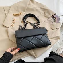 Women Handbags 2020 Fashion Lady Square Thread Messenger Shoulder Bag Designer Chic Female Crossbody Bag Day Purses and Handbags 2024 - buy cheap