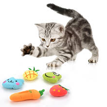 Teeth Grinding Catnip Toys Funny Interactive Plush Cat Toy Pet Kitten Chewing Vocal Toy Claws Thumb Bite Cat mint For Cats hot 2024 - buy cheap